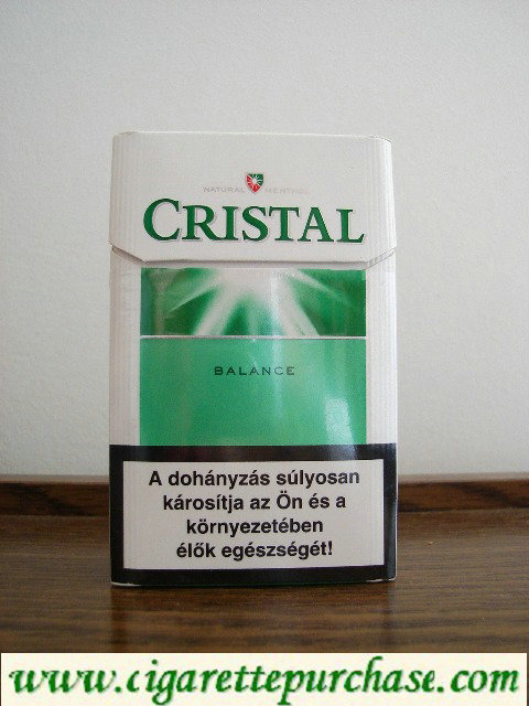 Crystal Balance cigarettes